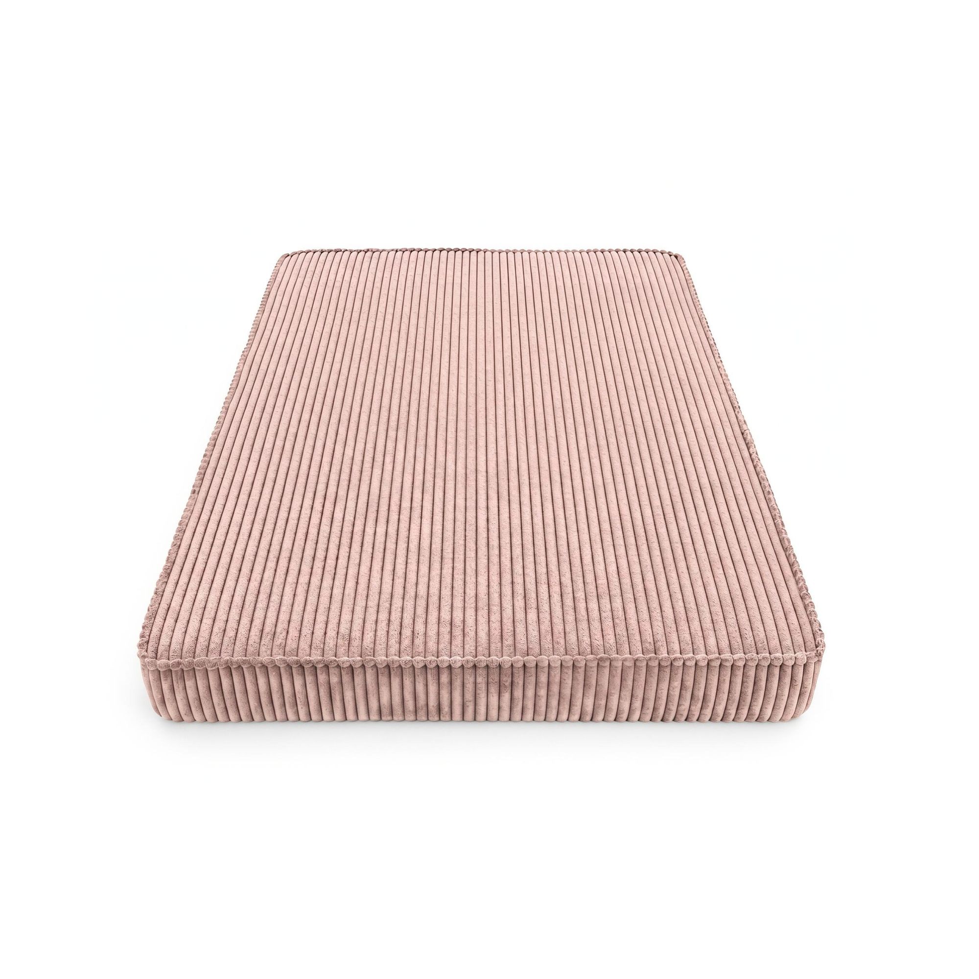 Hundebett Hundekissen Hundematte Cord Altrosa 90X60X8 Cm