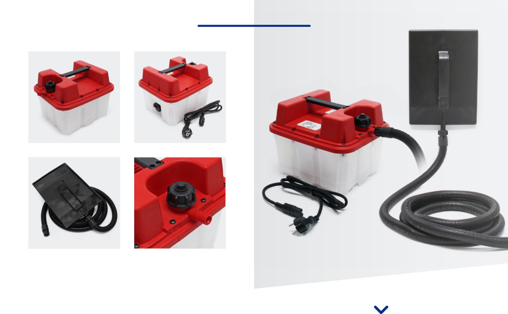 Wiltec Dampf Tapetenablöser 2200 W, Tapetenlöser mit 4,5 L Behälter und 70 min Laufzeit, chemieloser und robuster Tapetenentferner