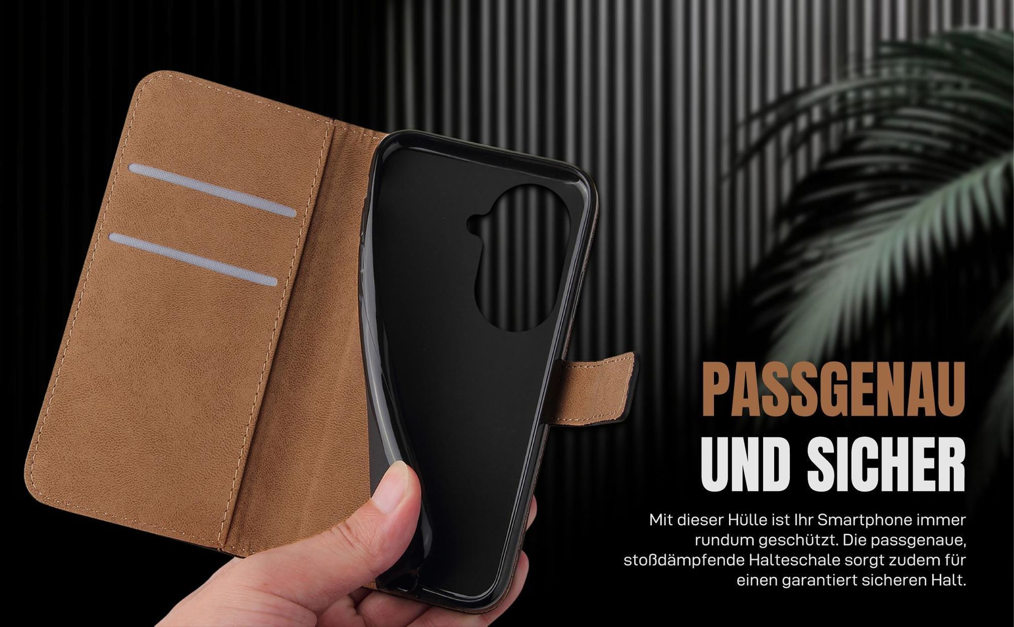 Klapphülle für Xiaomi Redmi A5 mit präziser Passform