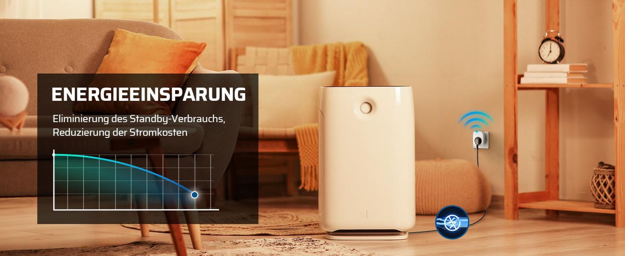 DEWENWILS 5 Funksteckdosen mit 2 fernb, 3680W, Plug-In Steckdosen Set, funkstecker.
