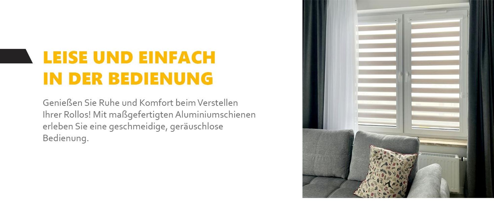 time4blinds - Doppelrollo ohne Bohren - Zebra Rollos für Fenster und Türen - Klassisch Weiß, 800x700, Rechts