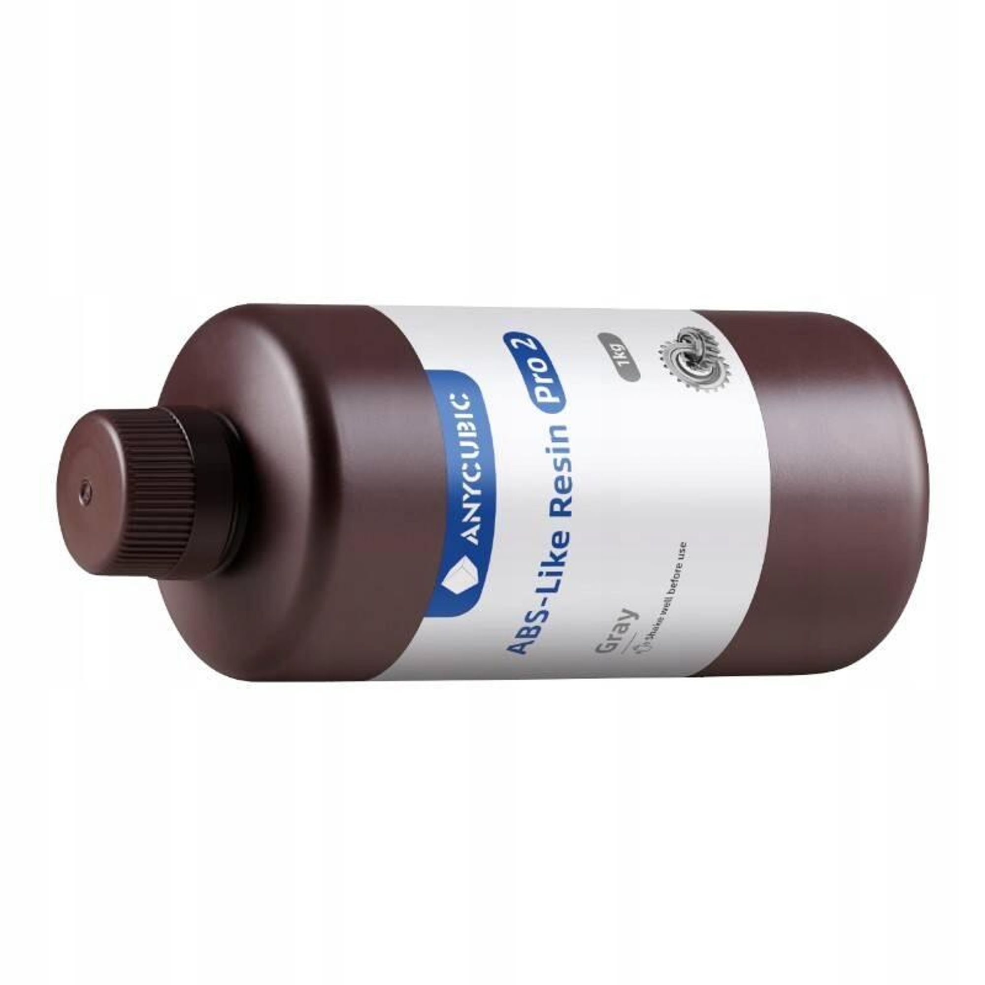 Anycubic ABS-Like Resin Pro 2 Grau 1 kg 3D Drucker Harz UV 405 nm Photopolymer Extrem Bruchfest Hochpräzise Geruchsarm LCD DLP SLA 3D Printer