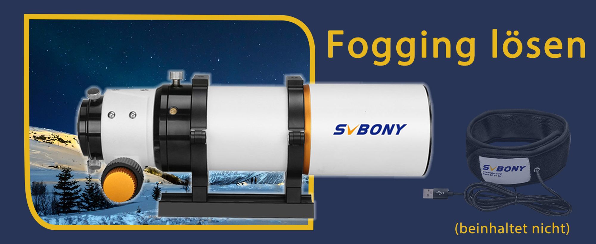 SVBONY SV503 Monokular-Teleskop, 70ED F6, hochauflösender Refraktor-Optikrohr, präziser Mikrofokusierer, geeignet für Astrofotografie