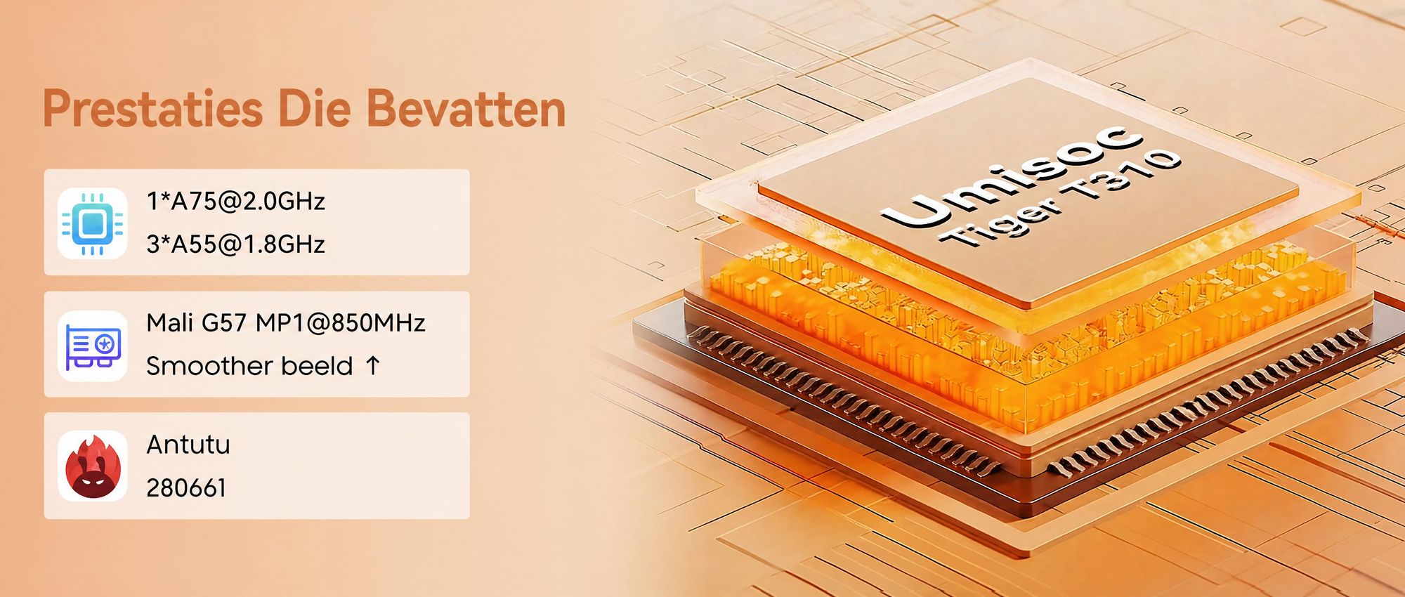 Blackview WAVE 7C smartphone, zonder abonnement, 6,56 inch, Android 16, 16GB + 64GB/2TB (TF-kaart), gezichtsherkenning, 5000mAh batterij, 32MP camera, dual-SIM, WiFi 5, IP54 (stof- en spatwaterdicht)