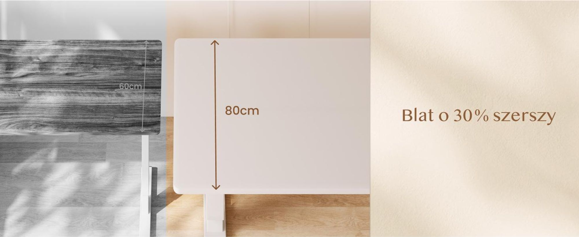 FLEXISPOT QB2 – biurko z regulacją wysokości, elektryczne, 200 x 80 cm, z listwą zasilającą, 2 MOCNE SILNIKI, nośność 120 kg, 4 pozycje zapamiętane (białe)