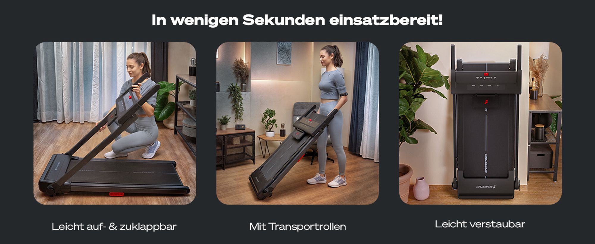 sProRun Laufband von Sportstech