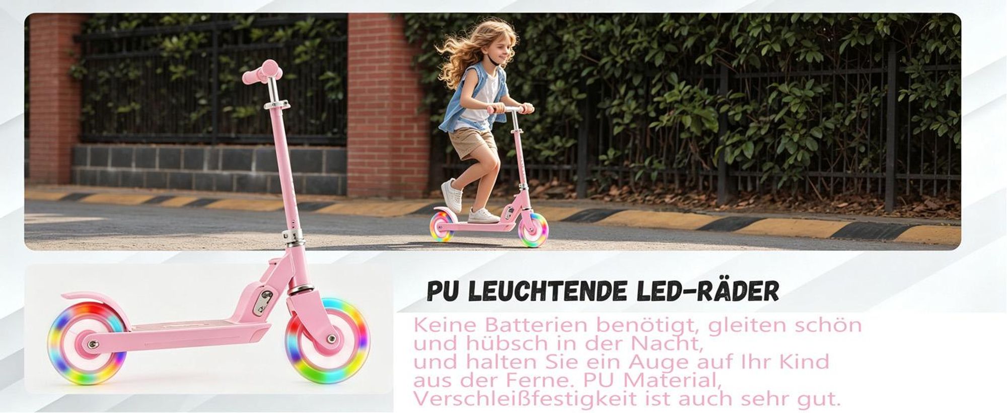 Cityroller Für Kinder Von 3-10 Jahren