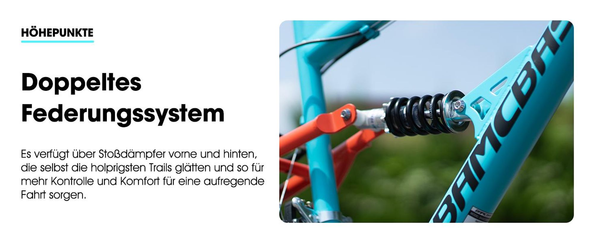 Hiland 26 Zoll Vollfederung Herren Damen Mountainbike, 18 Speed MTB Fahrrad, Mountainbike für Männer Frauen Jugendliche, Blau