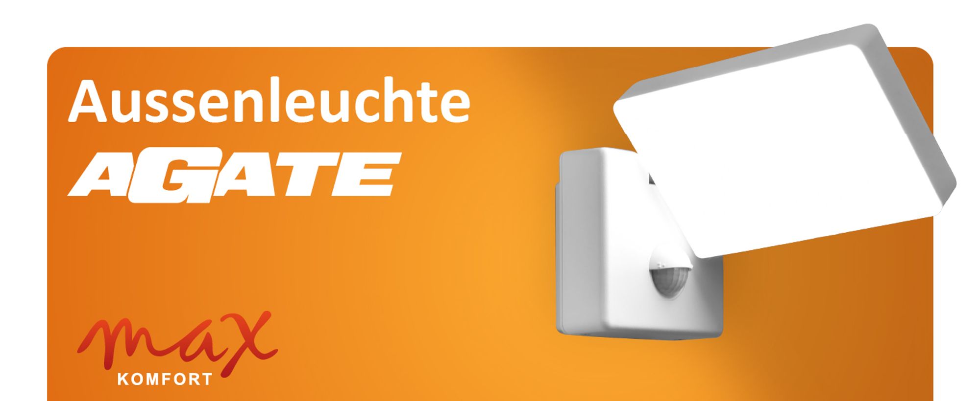 LED Aussenleuchten Bewegungsmelder schwenkbar | weiß IP65 15W neutralweiß 2000 Lumen |Wand-leuchte Wandlampe Flurleuchte Fluter AGATE
