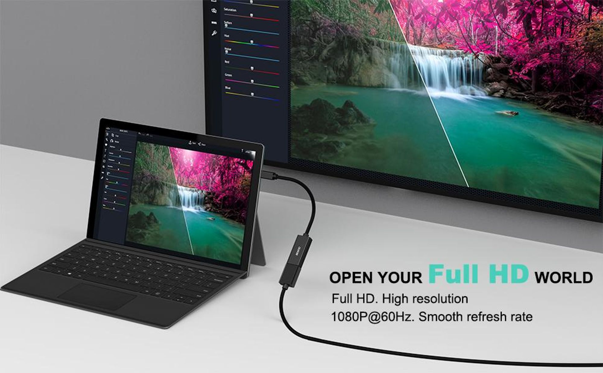 BENFEI Kabeladapter Mini DisplayPort auf HDMI Adapter