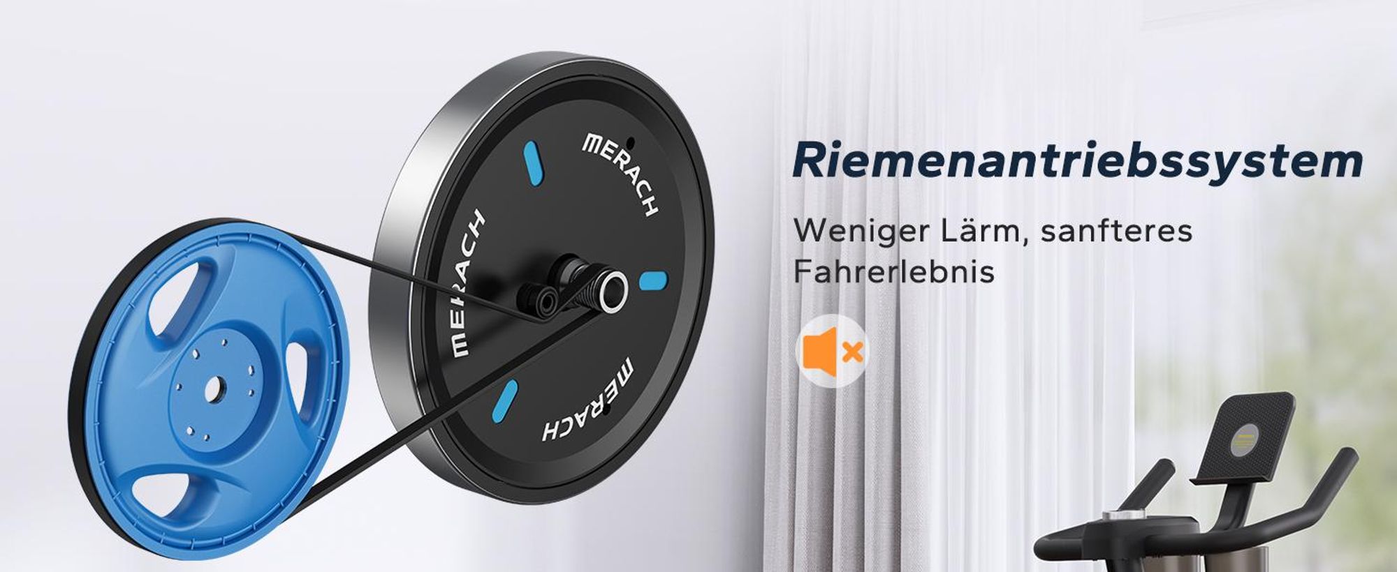 Heimtrainer Fahrrad mit magnetischem Widerstand – leiser Ergometer mit LCD, App, Tablet-Halter, Hantelrack, verstellbarem Sitz, bis 136 kg