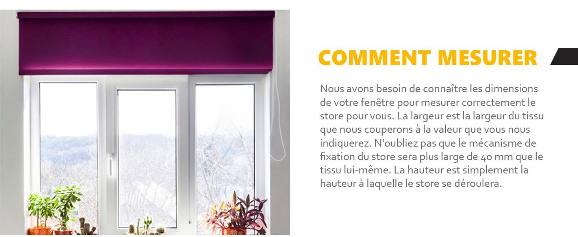 time4blinds, Store occultant, mur ou plafond, UV, 110x180cm, Vert forêt, Gauche