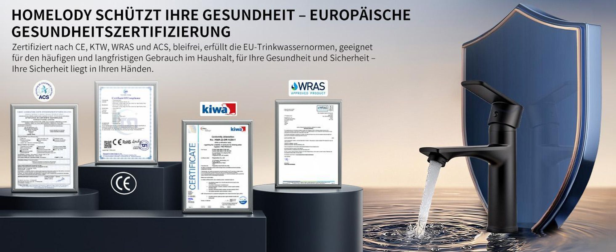 Homelody Wasserhahn Bad Schwarz,Waschtischarmatur Bad,Armatur Mischbatterie,Waschbeckenarmatur Einhebelmischer Badezimmer,Waschbecken Armaturen