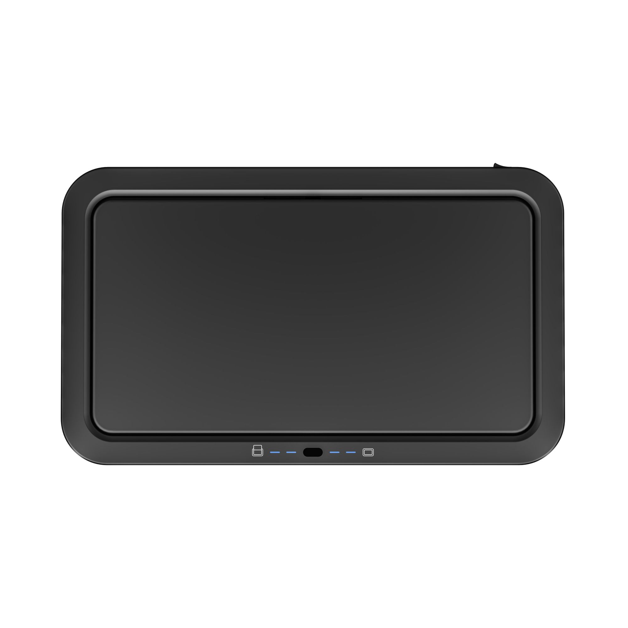 EKO - Poubelle Mirage X Sensor 80 litres - Acier inoxydable   - Noir mat