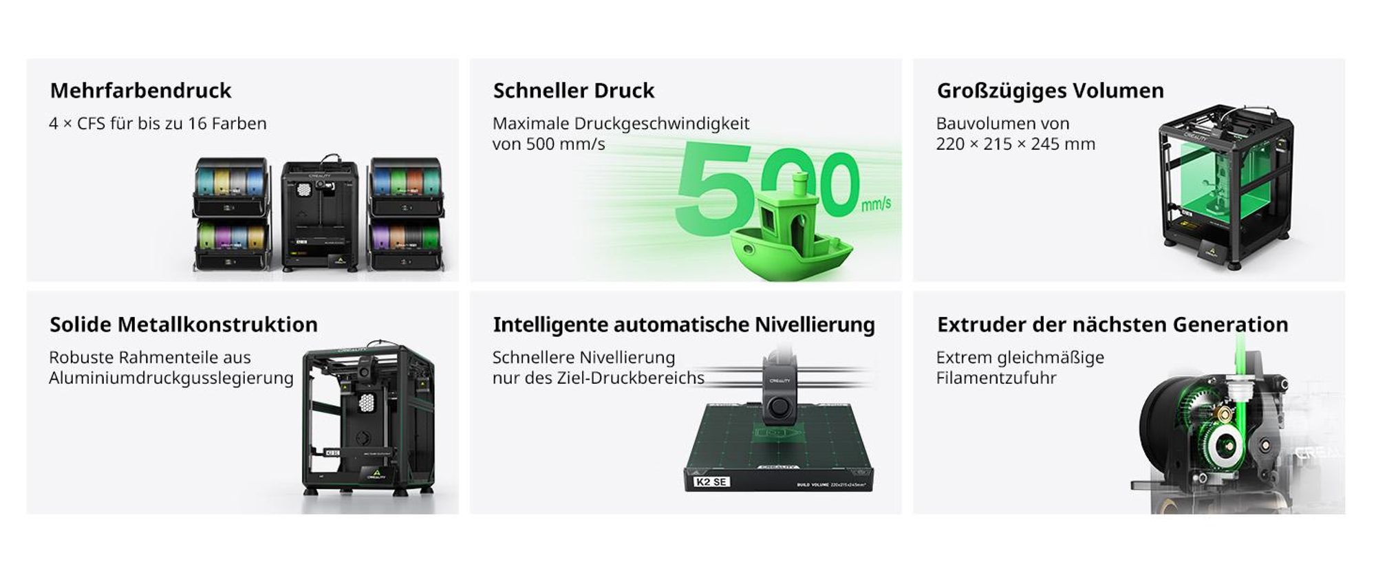 Creality K2 SE COMBO 3D Drucker - 2026
