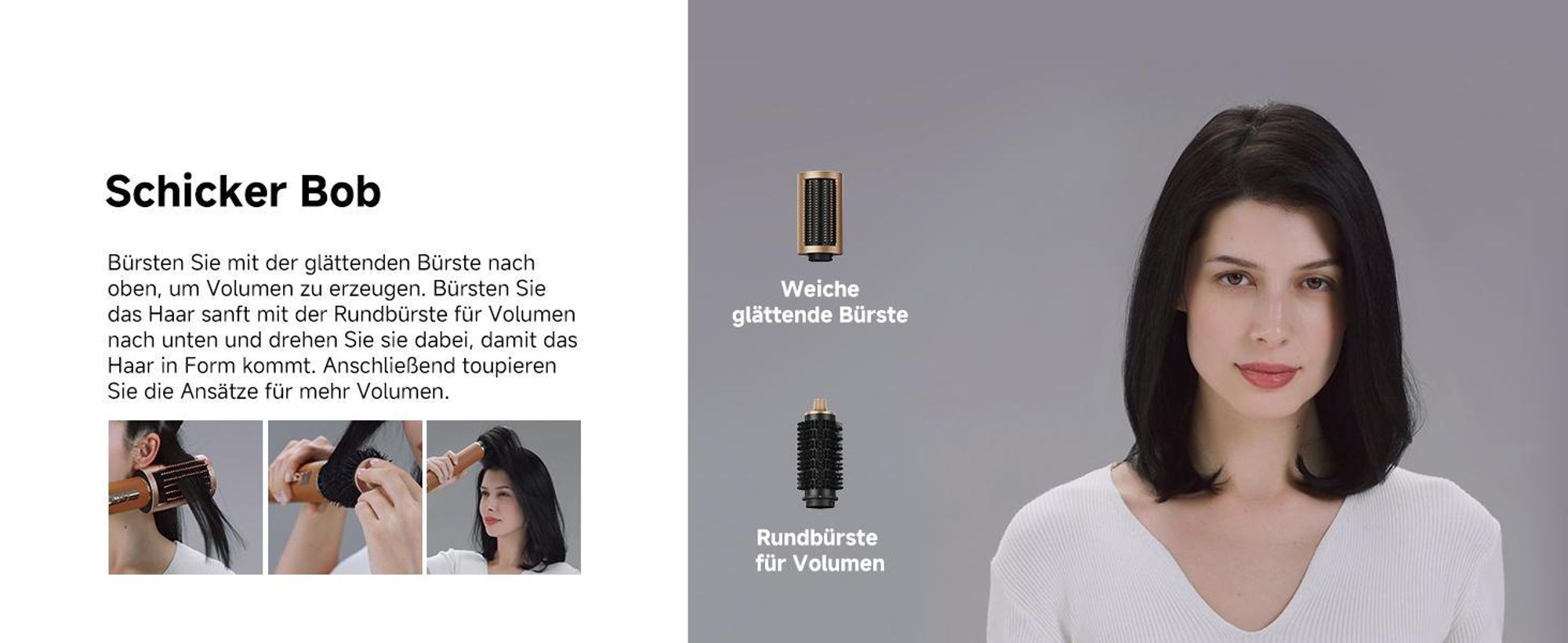 Dreame AirStyle Pro 2 ,7in1 Multistyler,Schnelltrocknend,2Lockenaufsätze,Volumen für das Haar,glättende Bürste,Kräusel Reduzierung,2026e Version,Braun