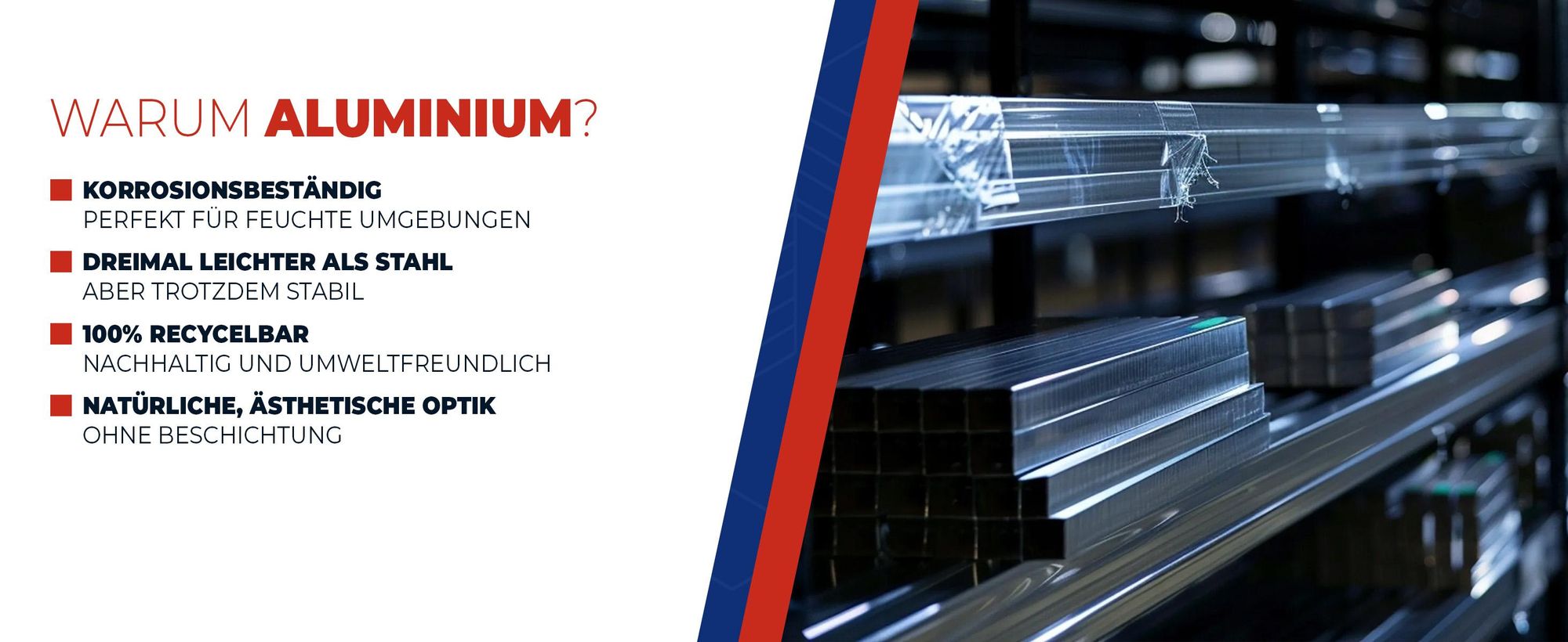 Aluminiumprofil, Alu Rechteckrohr, Aluminium, Alu rohr, Alu profil
