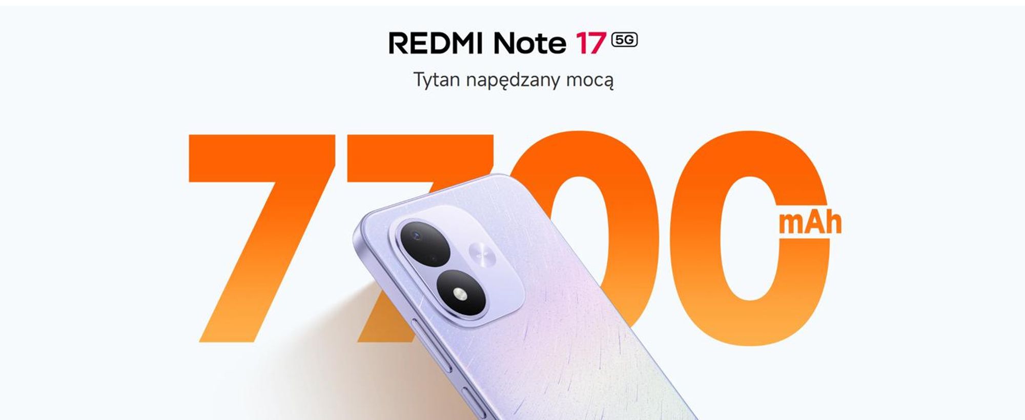 Xiaomi Redmi Note 17 5G, 17,5 cm (6,9"), 2396 x 1080 pikseli, 8 GB, 256 GB, 50 MP, Fioletowy