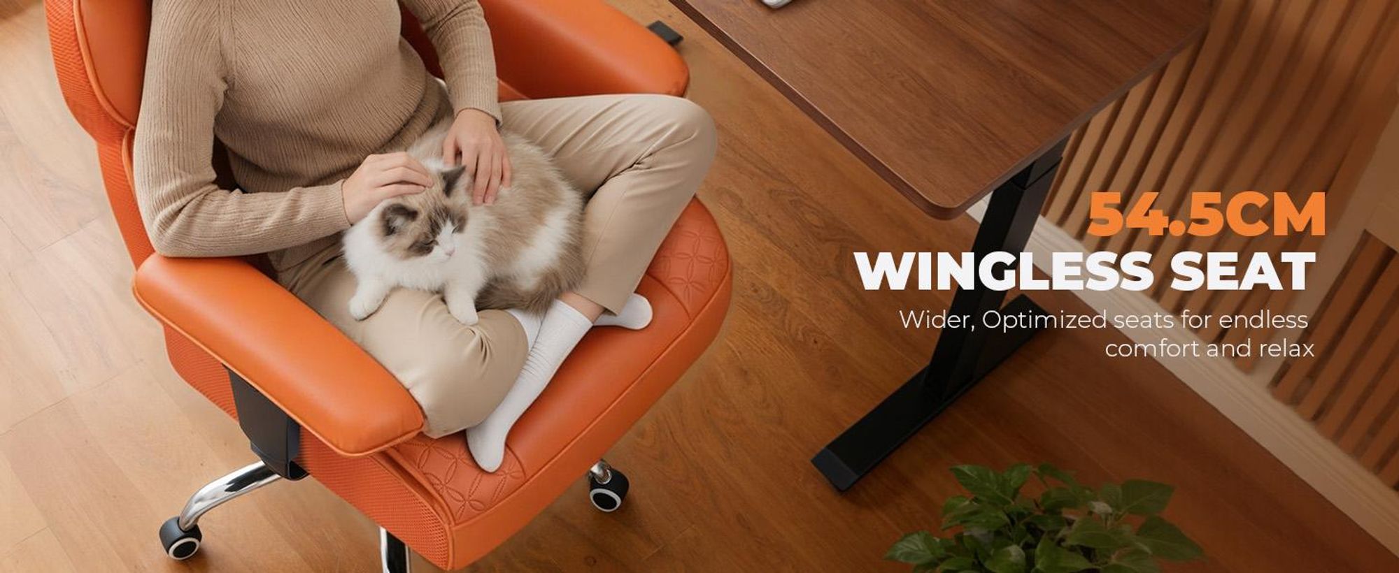 Silla de gaming ergonómica COMHOMA, silla de oficina con capacidad de 180 kg, con soporte lumbar y reposapiés ajustables, diseño híbrido de cuero sintético y malla, silla de dirección