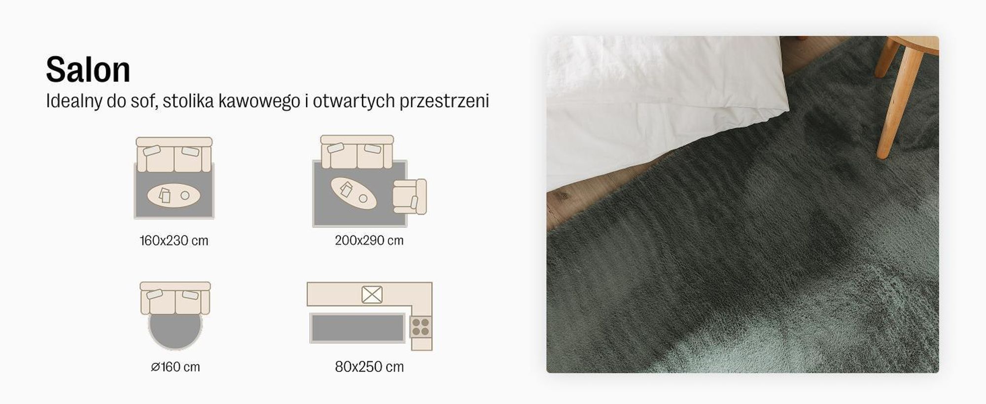 benuta dywan do salonu Furry Szary 120x170 cm dywan futrzany dywan do salonu prostokątny antypoślizgowy pranie w pralce długi włos puszysty plusz shaggy miękki