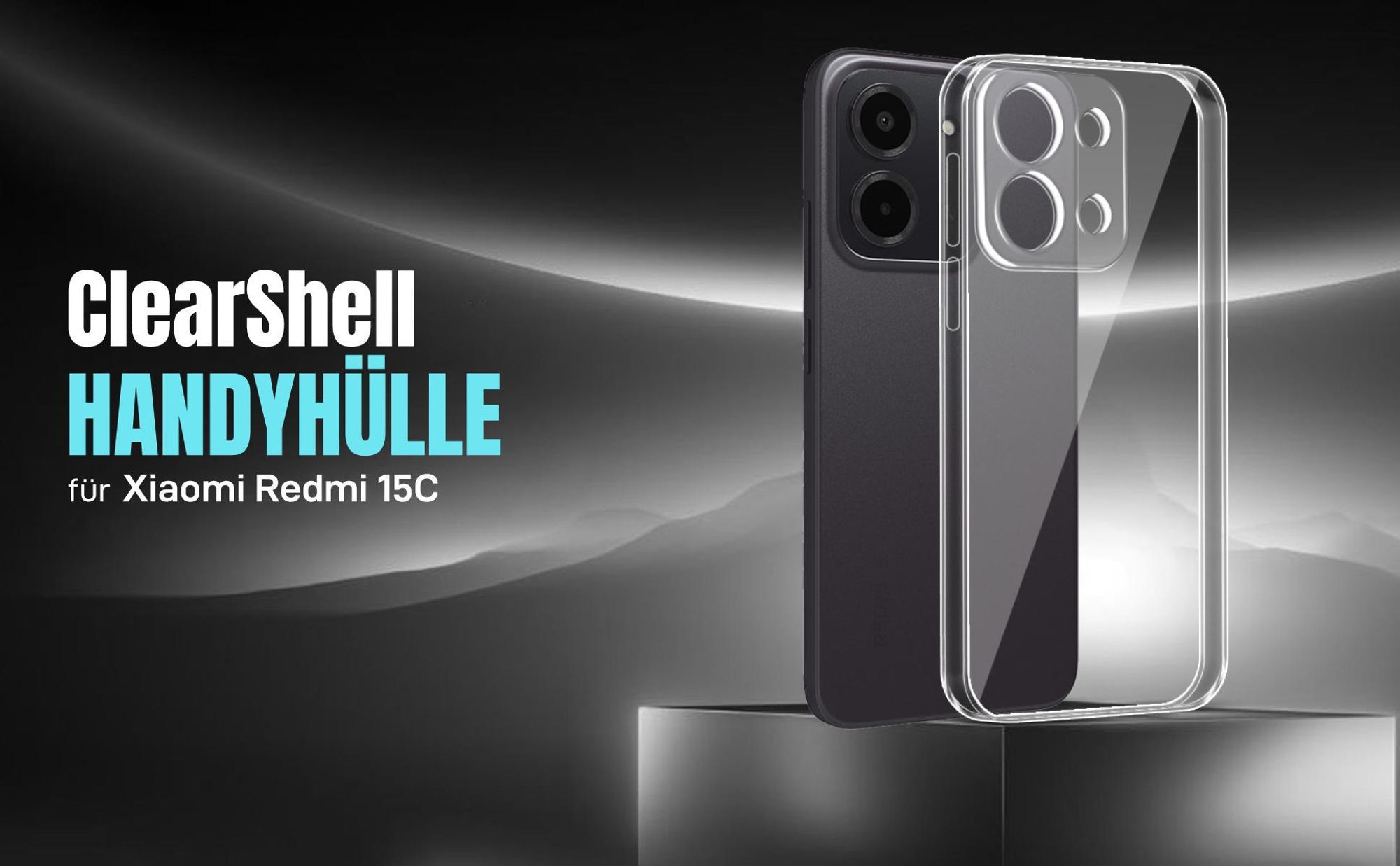Transparente TPU Handyhülle mit optimiertem Schutz für Xiaomi Redmi 15C