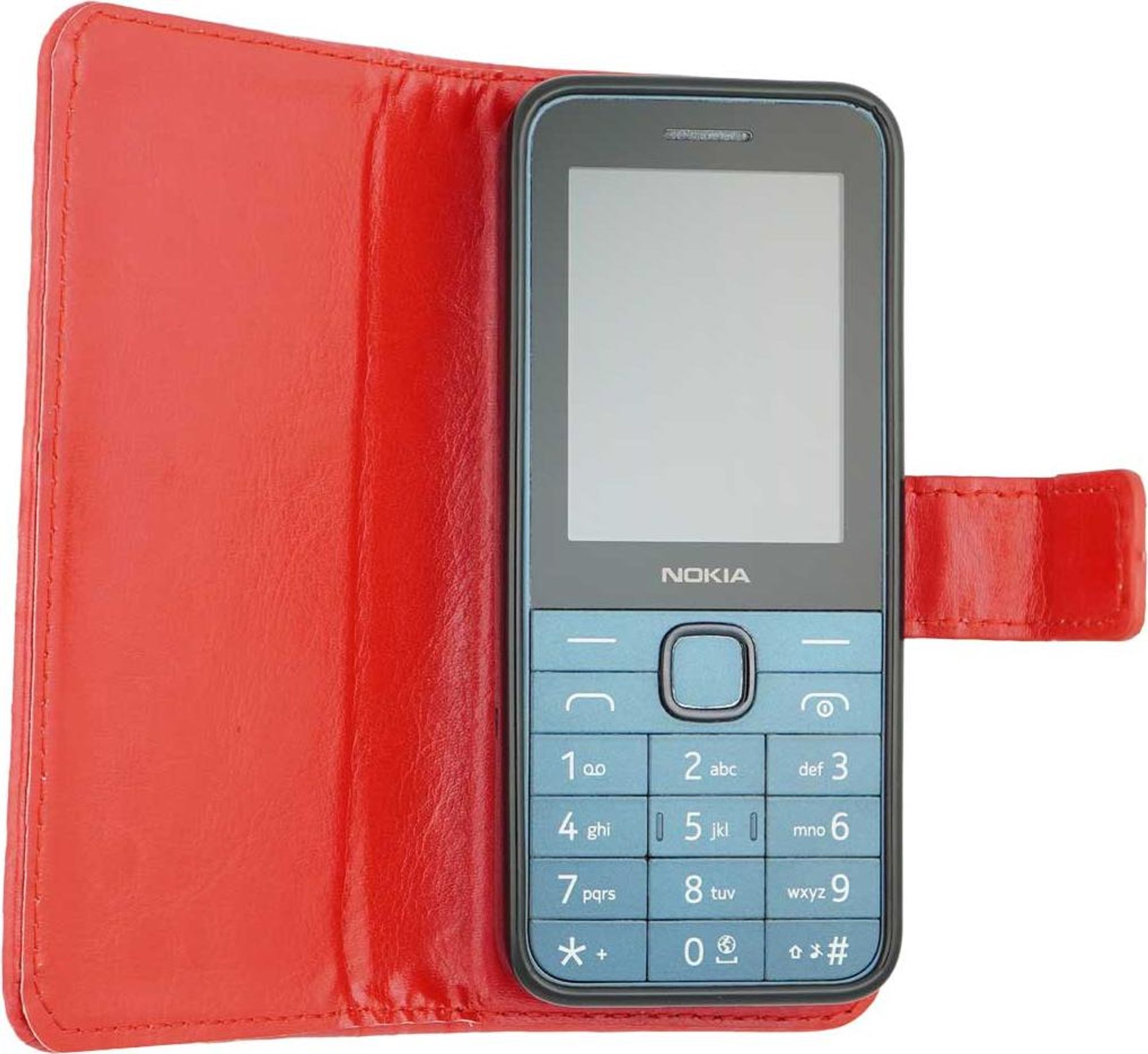 caseroxx Handy Hülle Tasche kompatibel mit Nokia 225 4G (2024) Bookstyle-Case Wallet Case Bild 4