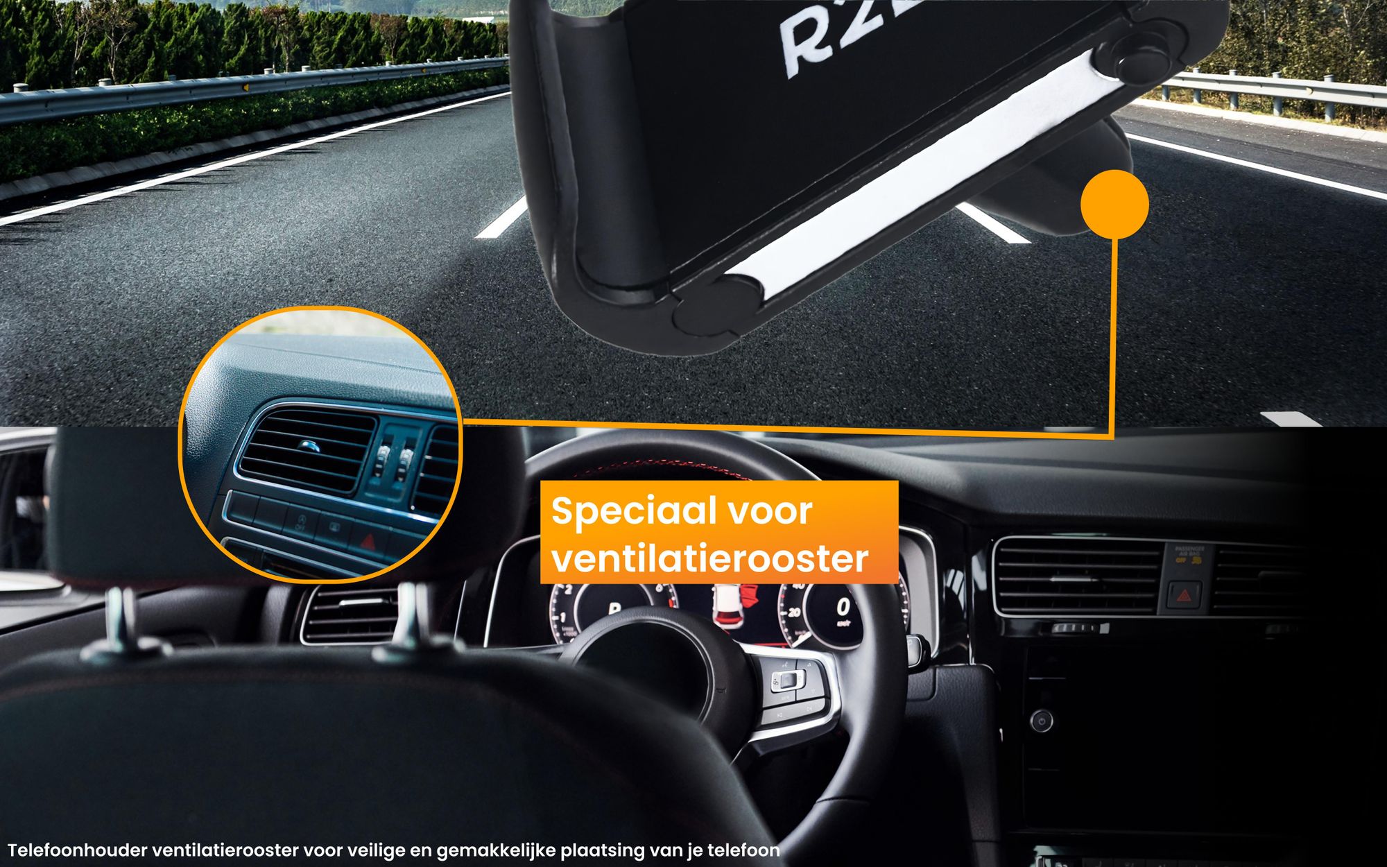 R2B Telefoonhouders Auto, Ventilatierooster, Mobiel Houder Auto, Autohouder, GSM houder Auto
