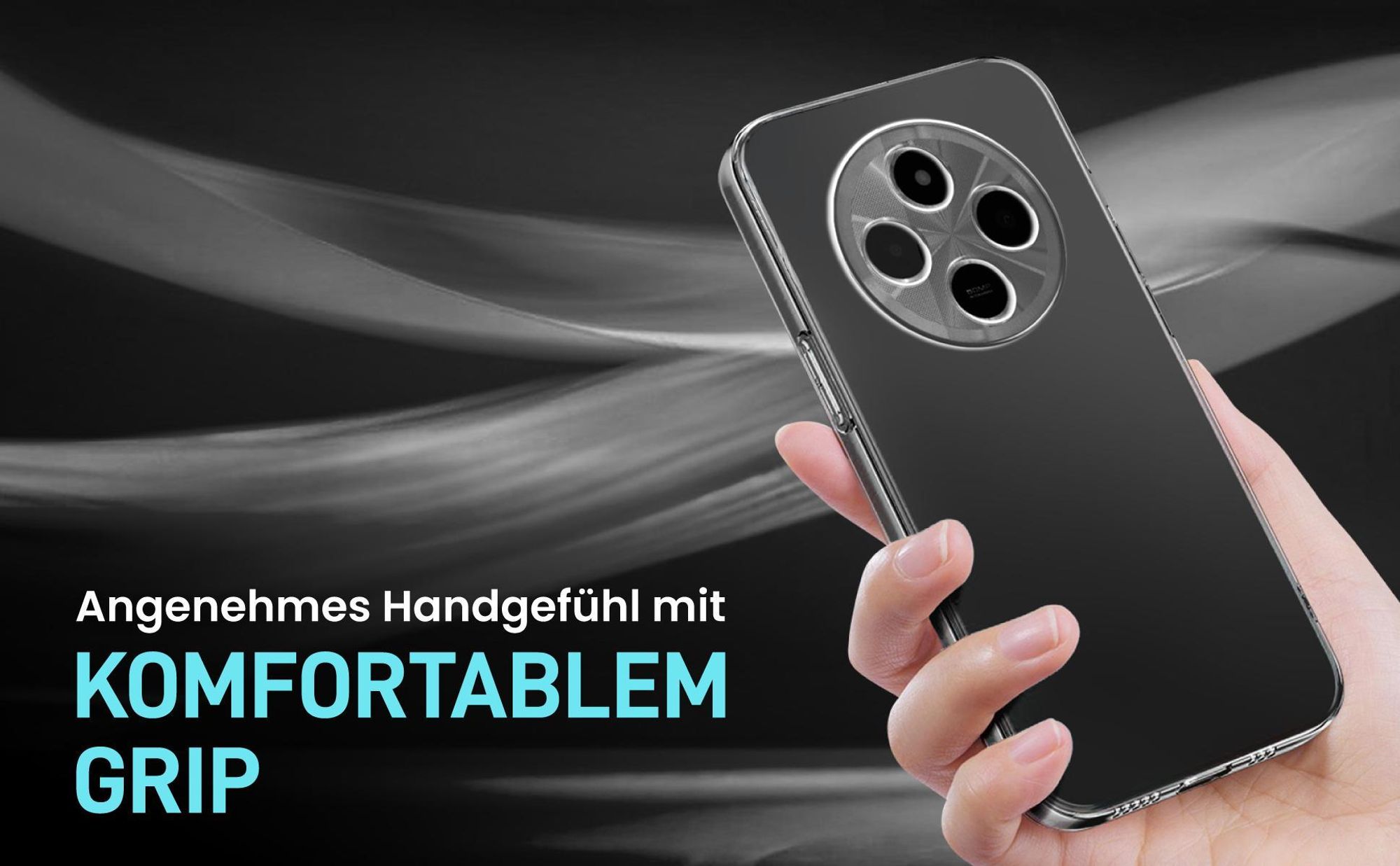 Case für Xiaomi Redmi 14C aus strapazierfähigem und schmutzabweisendem Material