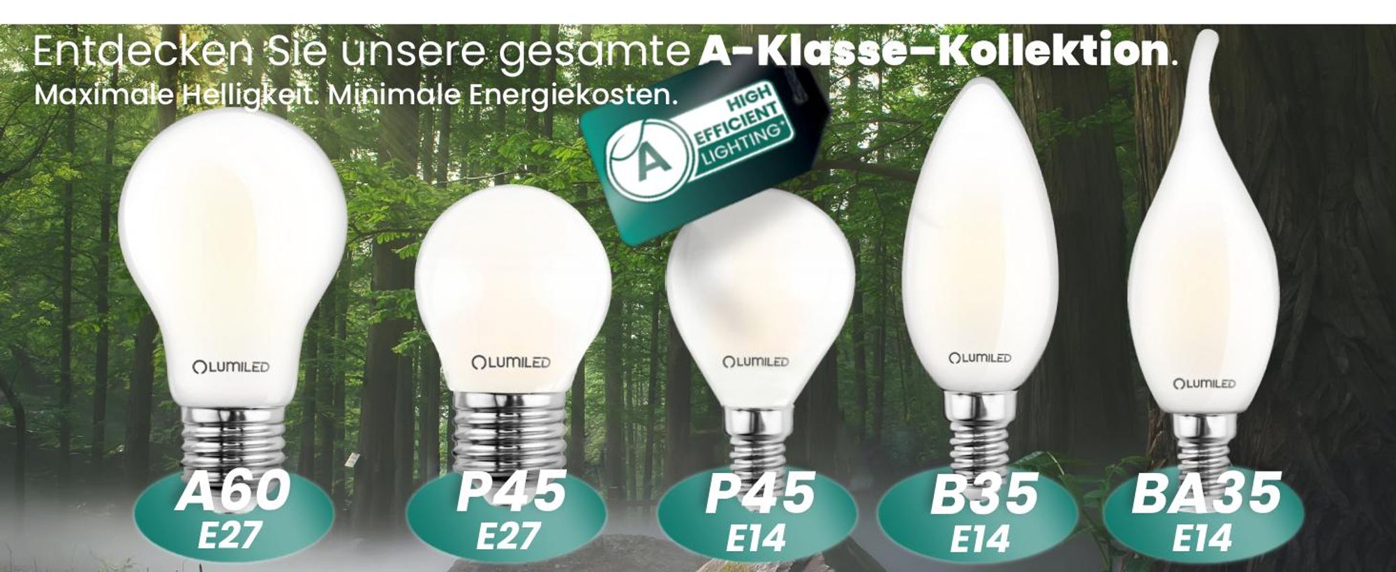 LUMILED 10er Set LED Lampe Ultraeffizient B35 E14 2,2W 470lm ersetzt 40W 2700K Warmweiß Kerzenlampe Filament Milchglas 360° Abstrahlwinkel Nicht Dimmbar 10er Set
