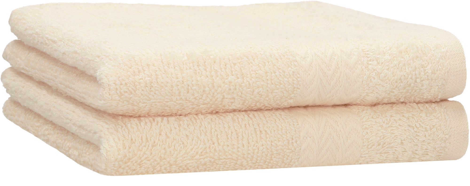 Betz 2-TLG. Handtuch-Set Premium 100% Baumwolle 2 Handtücher 50x100 cm Farbe beige