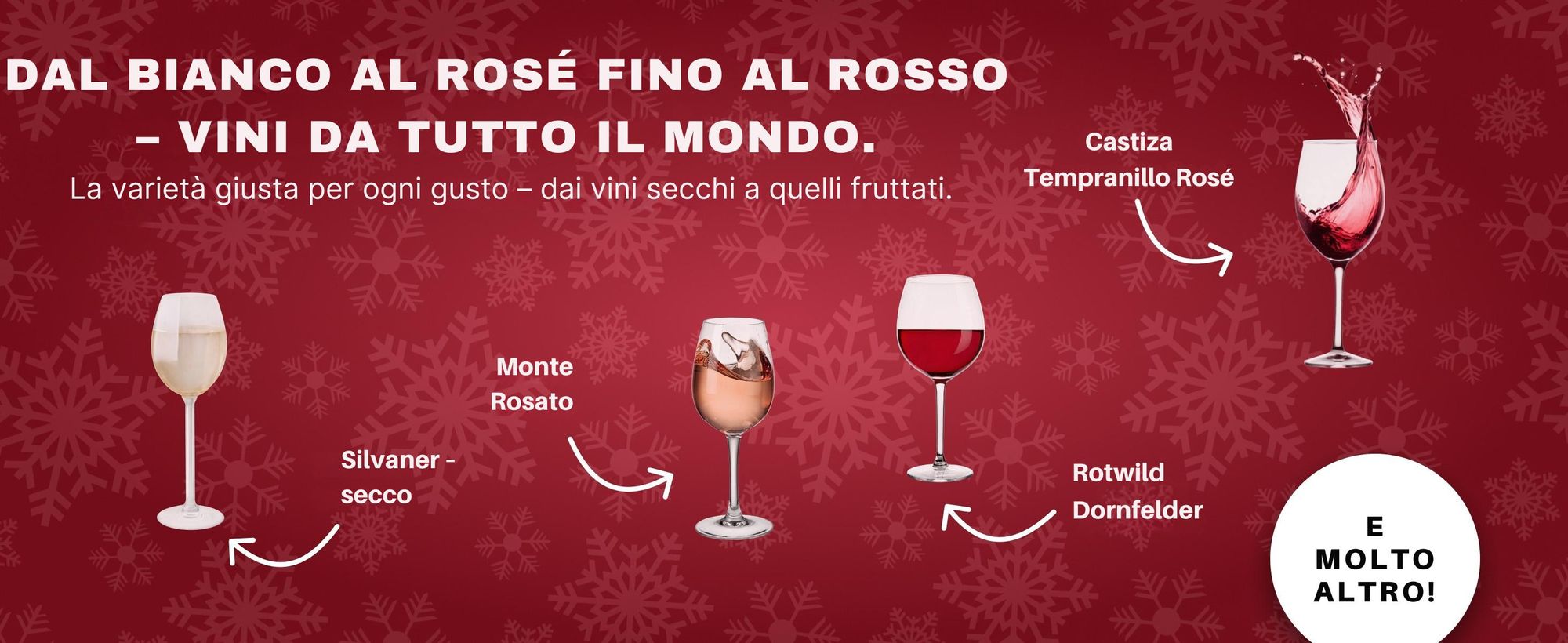 BOXILAND®: Calendario dell'Avvento con vino 2026, 24 bottiglie da 0,25 l, assortimento di vini rossi, bianchi e rosati