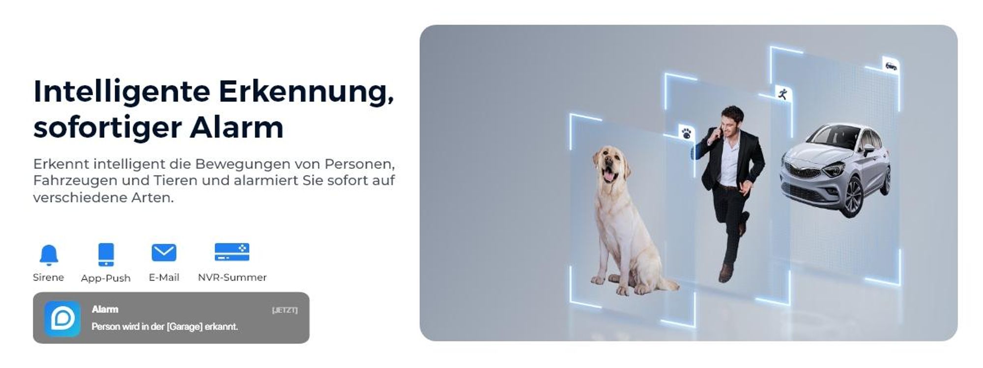 Reolink RLK8-800V4 Überwachungssystem, 4X 4K 8MP IK10 PoE Überwachungskamera & 8CH 2TB HDD NVR, 125° Weitwinkel, Smarte Erkennung, Farbnachtsicht