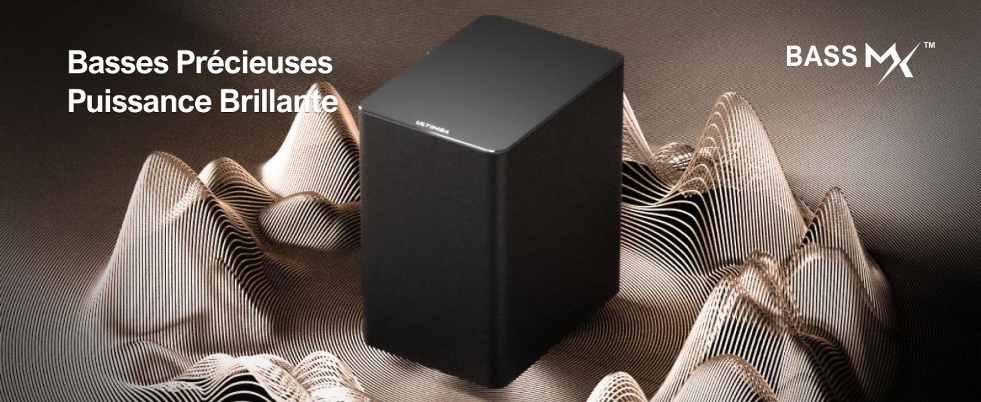 Barre de son ULTIMEA 5.1 avec Dolby Atmos, 3D Surround Sound System avec subwoofer, 2 haut-parleurs arrière, barre de son Bluetooth 5.3 avec basses réglables