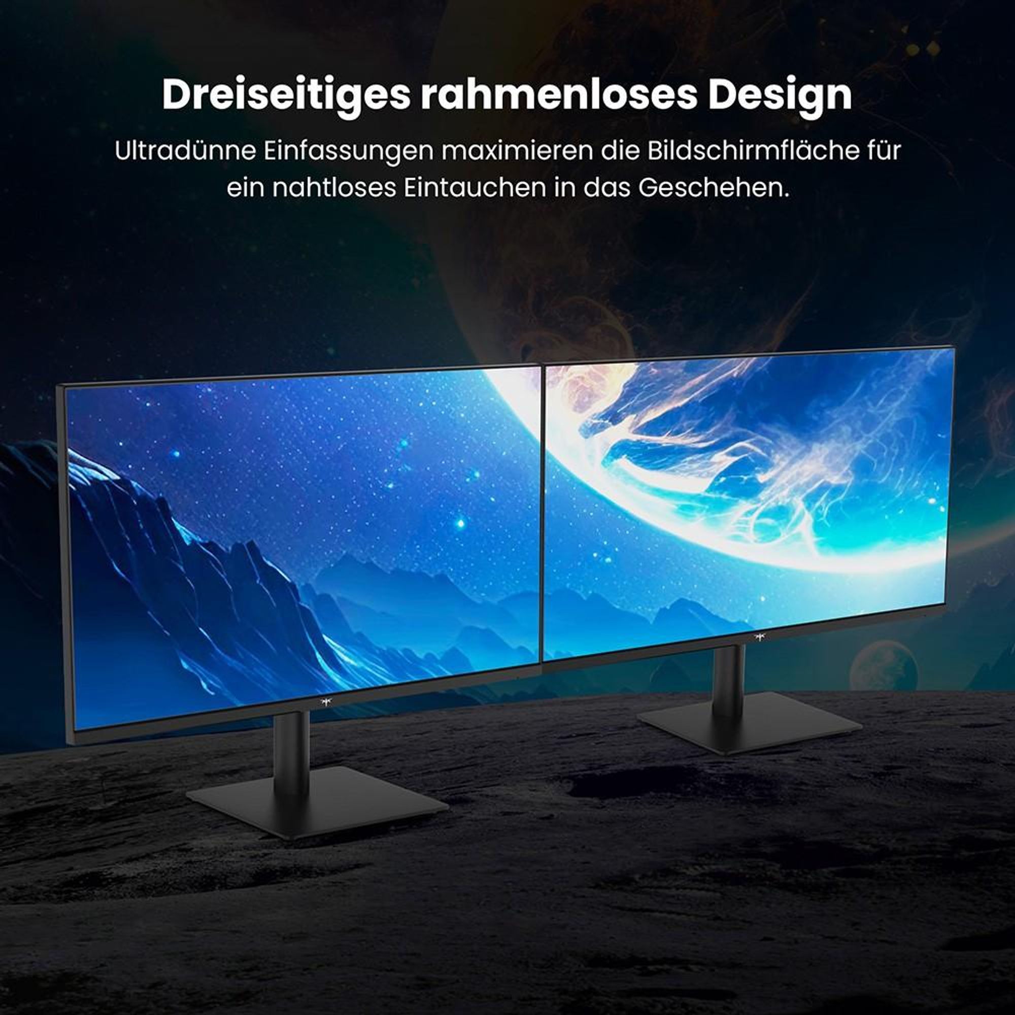 KTC H27T27 27 Zoll Gaming Monitor QHD 100Hz IPS HDR10 1ms
