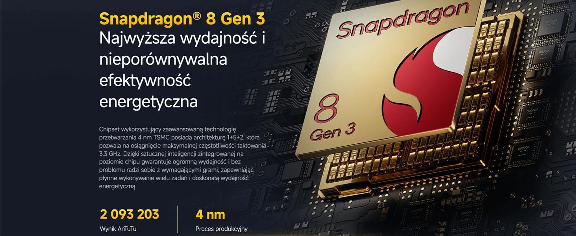 Xiaomi Poco F7 Pro Dual Sim - Czarny - Telefon komórkowy - 256 GB