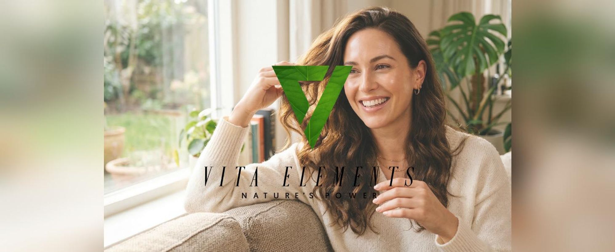 Vita Elements Markenbanner Kollagen Peptide Pulver