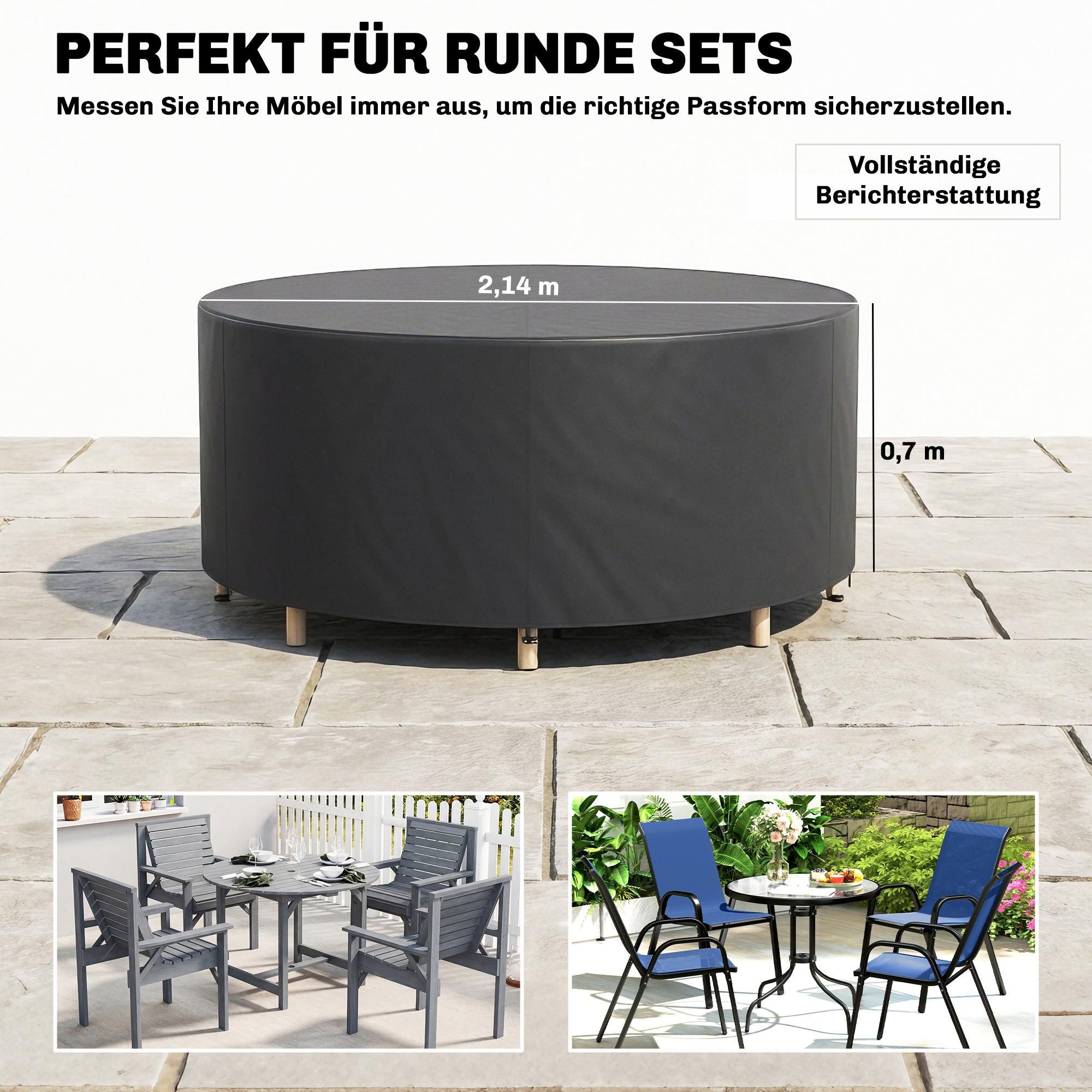 Abdeckung winterfest Tisch Garten