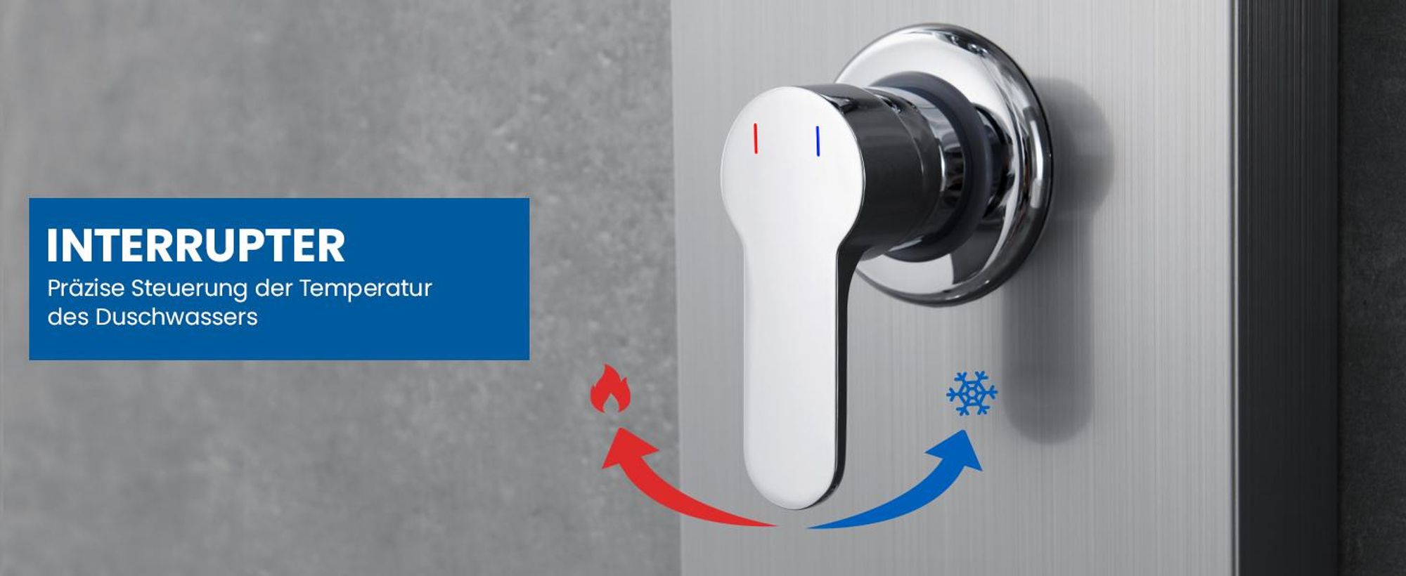 Auralum LED Duschpaneel Regendusche ohne Armatur, Edelstahl Duschset mit Handbrause und Wassertemperatur-Display
