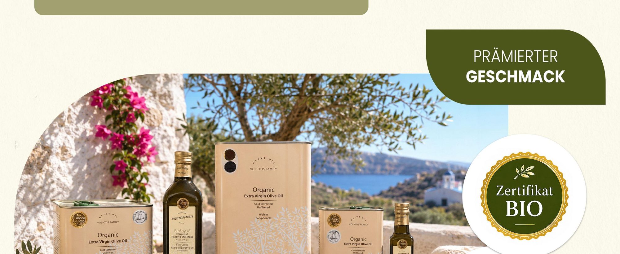 Voliotis, greekbox, Olivenöl, Natives Olivenöl Extra, EVO