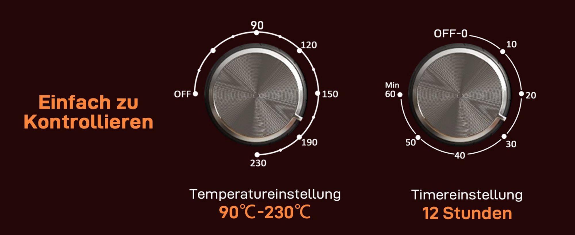 HOMCOM Minibackofen mit Umluft 30L Mini Ofen mit Backblech Grillrost Krümelblech