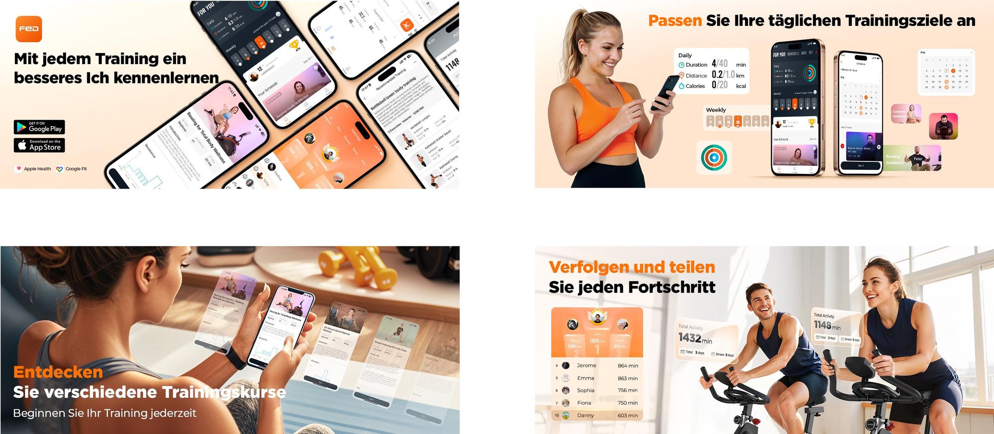YOSUDA Rudergerät  | Leise Magnetische Rudermaschine mit 16 Stufen Widerstand, LCD-Display, App-Verbindung & bis zu 160 kg Belastung