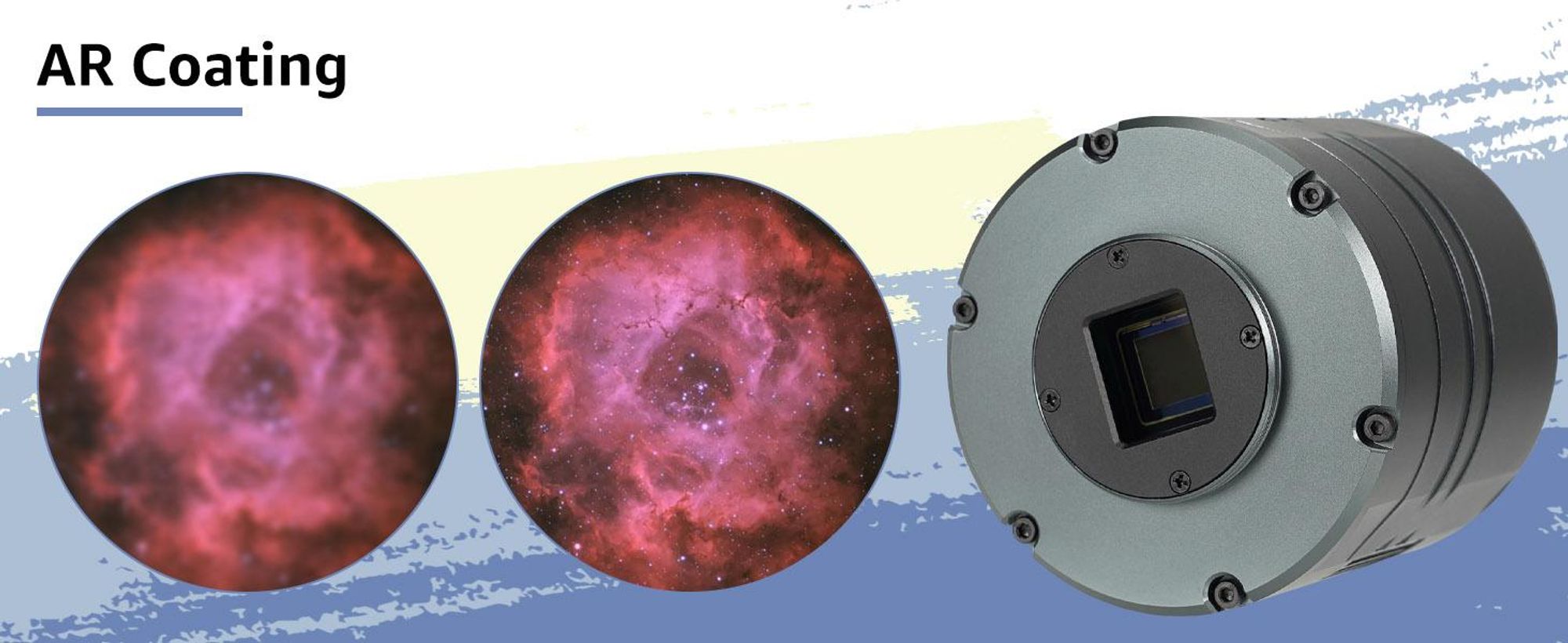 Svbony SV605CC Deep Sky Teleskopkamera, Farb Astrokamera Back-Illumination Technologie IMX585 CMOS, Teleskop Okular mit 1,25Zoll USB3.0 Zero Amp Glow, Gekühlte Okular für Deep Sky Astrofotografie