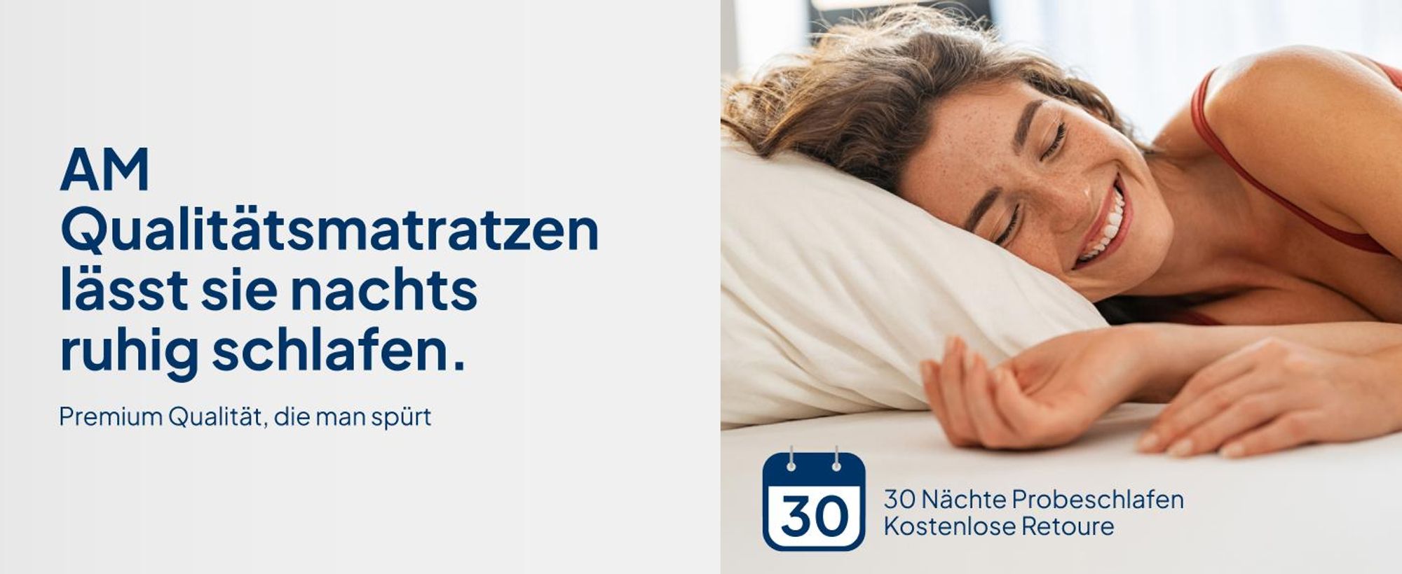 AM Qualitätsmatratzen Ergonomischer 7-Zonen Lattenrost, Standard doppelt, Sperrholz, Klapprahmen, 900 mm, 2000 mm, 95 mm