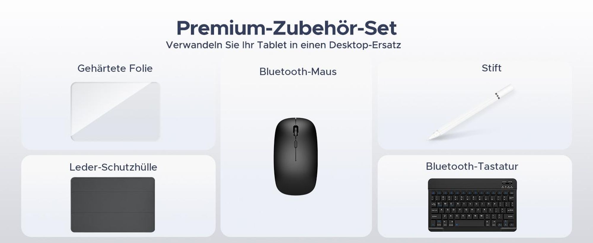 DOOGEE U11 Pro VIP Android 15, 11 Zoll, 30(6+24)GB+256GB(bis 2TB erweiterbar), 90Hz, 8580mAh, Zubehör-Set, Widevine L1, 5G WiFi