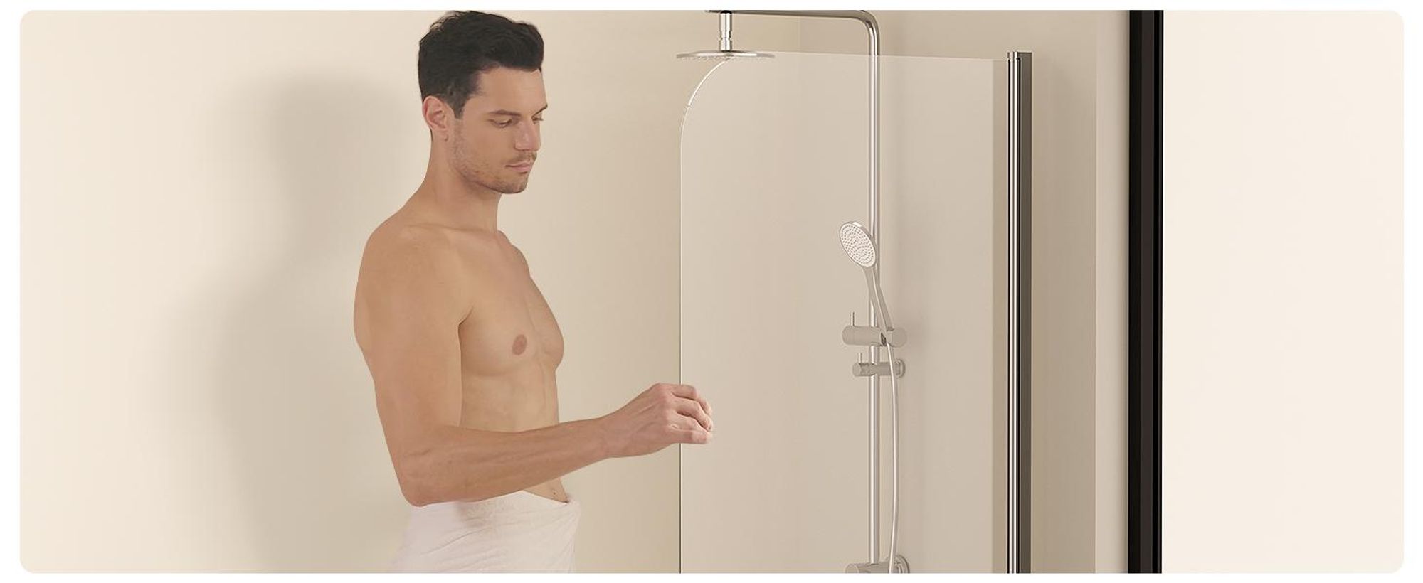 EMKE 90x140cm Parete divisoria per vasca da bagno Schermo pieghevole Cabina doccia Attacco per vasca da bagno Rivestimento NANO easy-clean