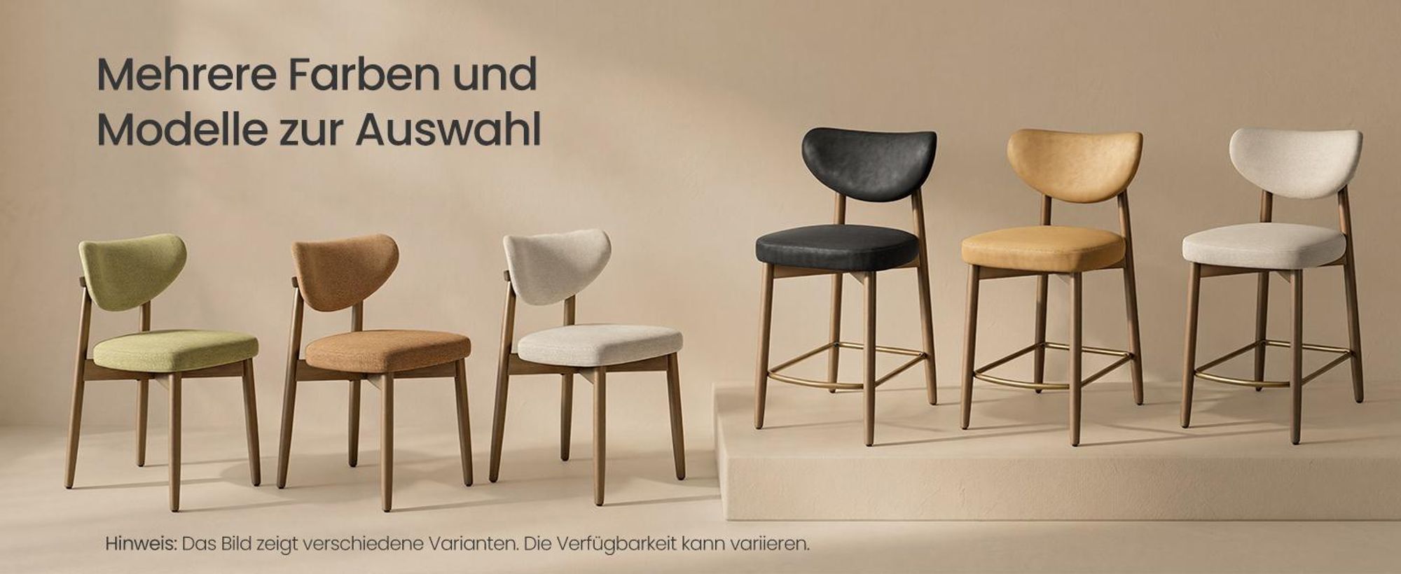 VASAGLE Barhocker 2er Set aus Kunstleder, mit Rückenlehne und Massivholzbeinen, 50 x 51,5 x 95,5 cm, Schwarz