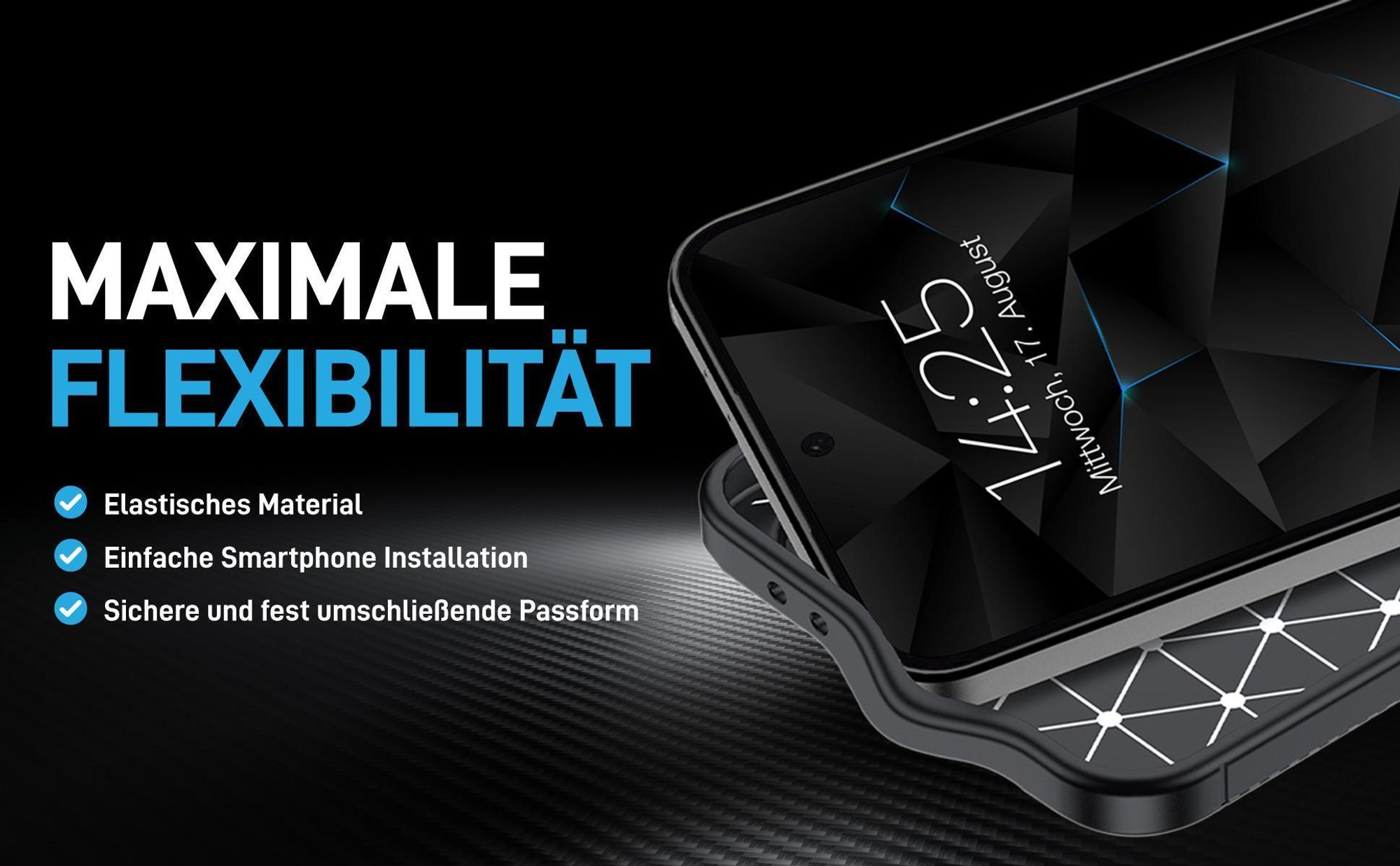 Flexbiles Smartphone Cover für Samsung Galaxy A56 5G mit perfekter Passform