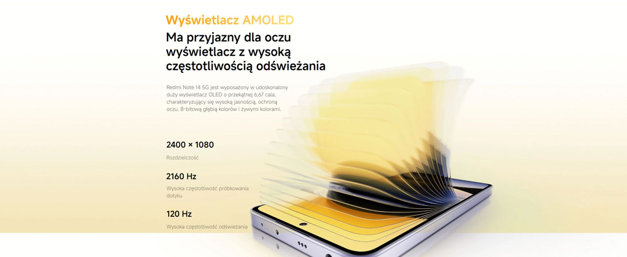 Xiaomi Redmi Note 14 5G, 16,9 cm (6,67"), 2400 x 1080 pikseli, 8 GB, 256 GB, 108 MP, czarny
