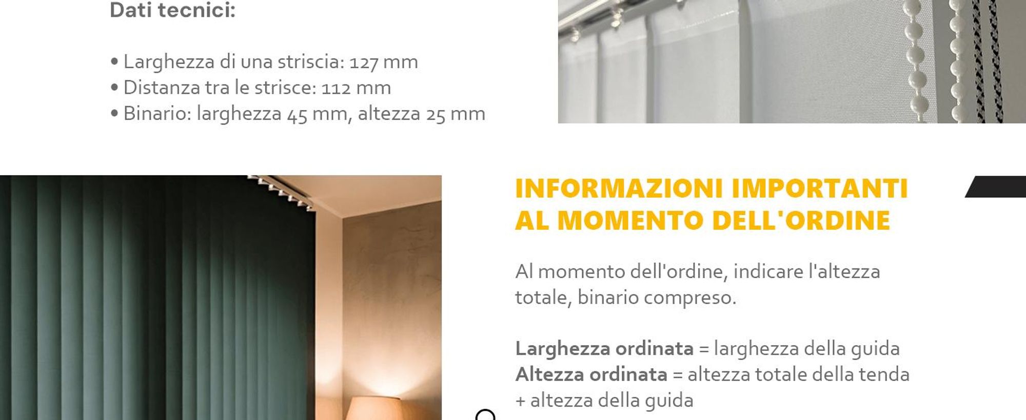 time4blinds, Tenda a lamelle, 150x120 cm, Grigio-beige