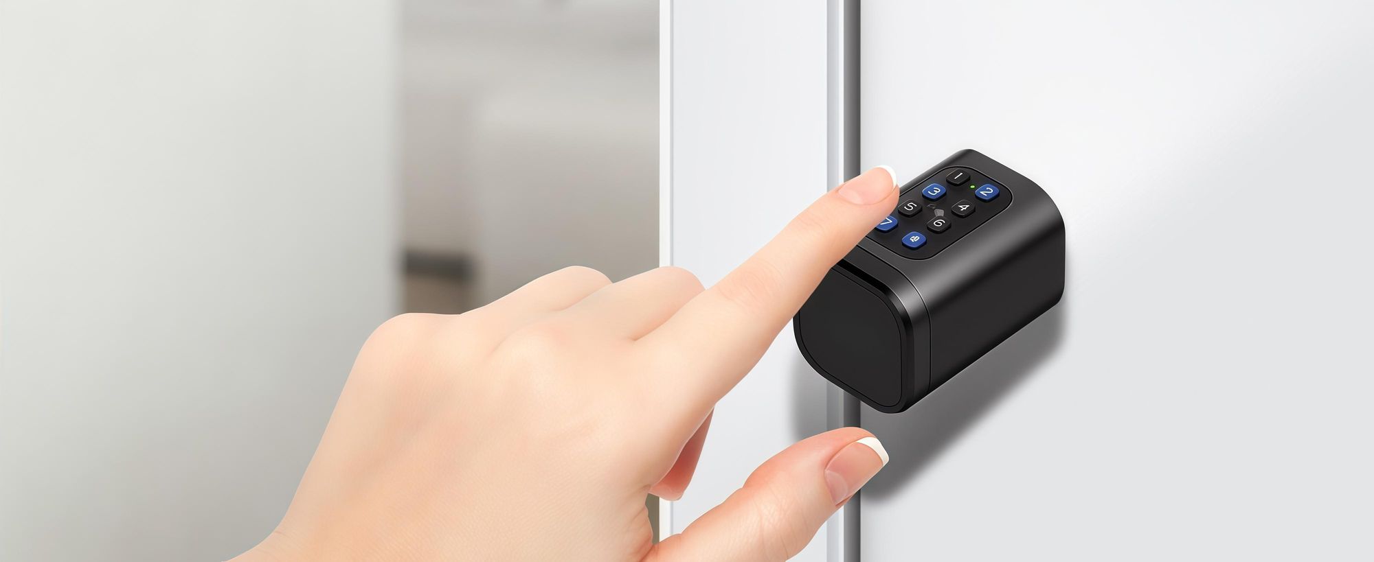 Smartes Türschloss Elektronischer Schließzylinder, Längenverstellbar (60-90mm) für Europrofil, 5-in-1 (Fingerabdruck, Tuya App, PIN, RFID, Schlüssel)